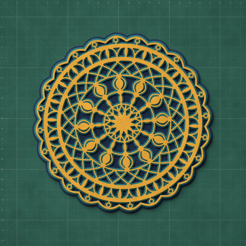 Sunburst Lace Layered Mandala