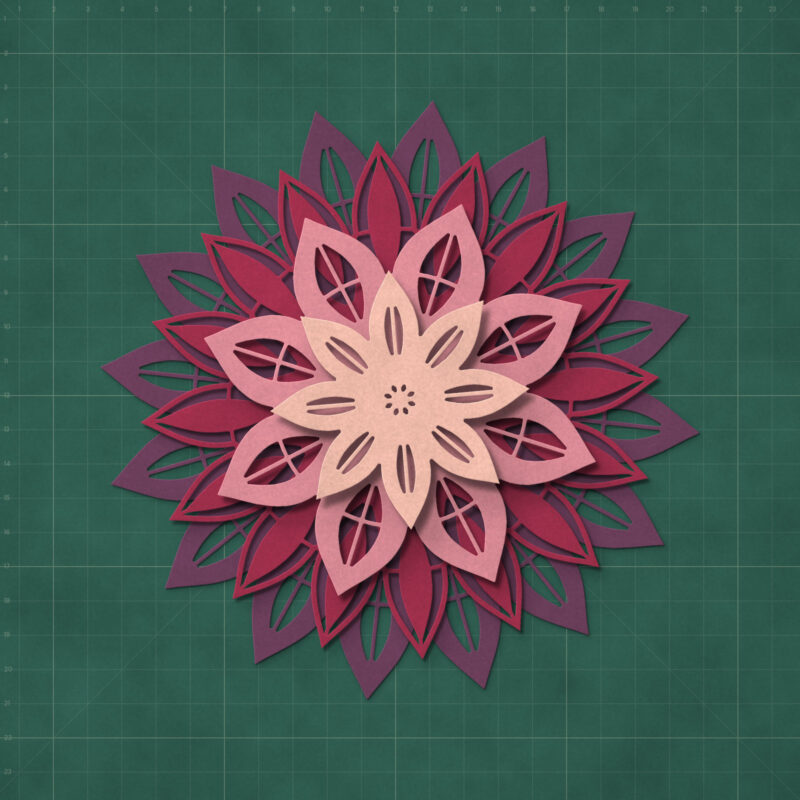 Lotus Bloom 4-Layer Mandala