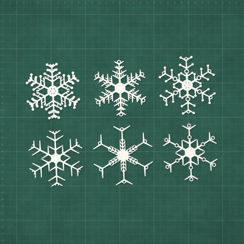 Snowflake Set of Six