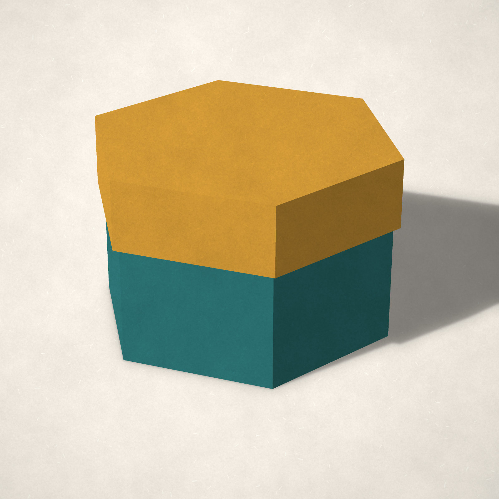 Hexagon Box with Lid Template — 3