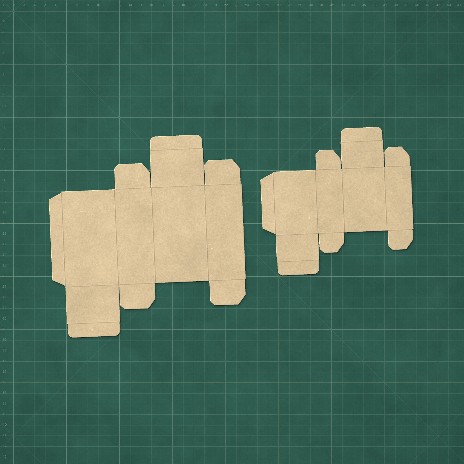 Tuck-End Box Template