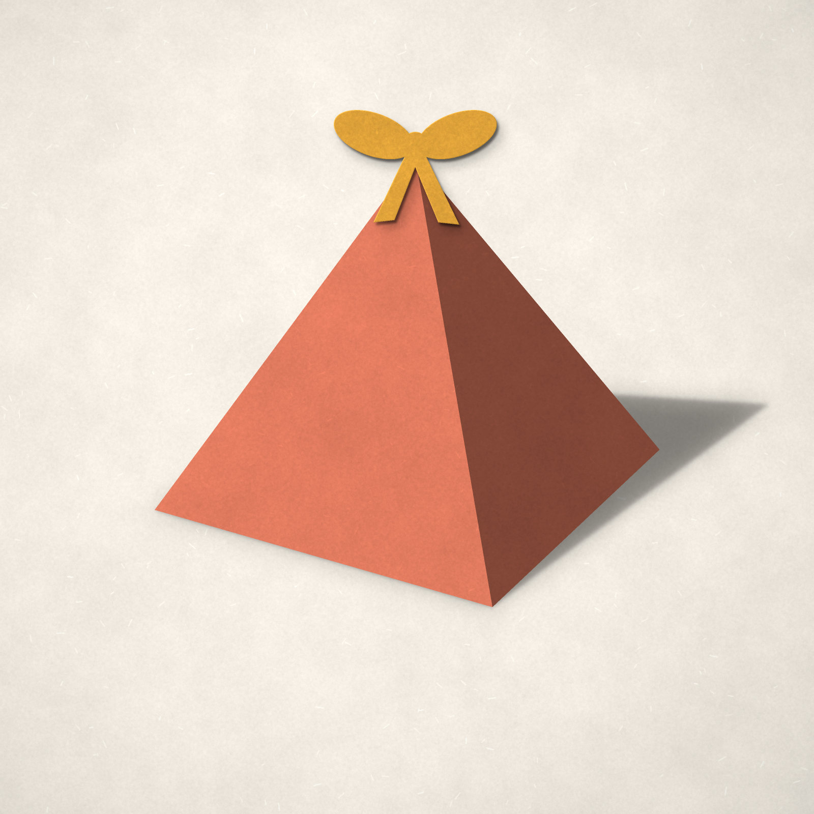 Pyramid Gift Box Template — 3