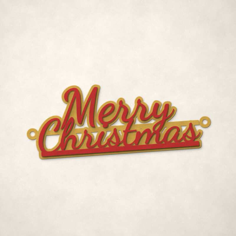 Merry Christmas Hanging Banner