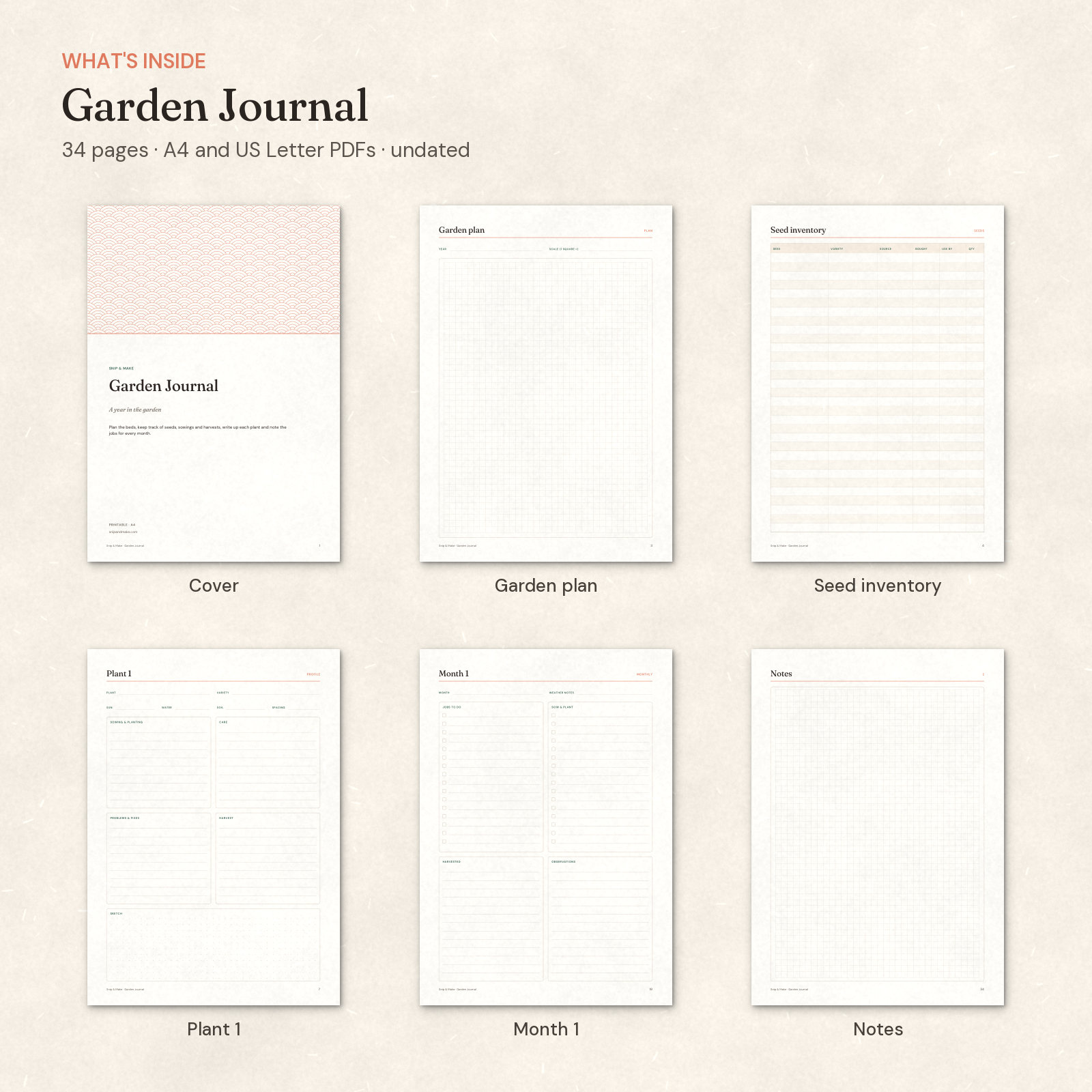 Garden Journal — 2