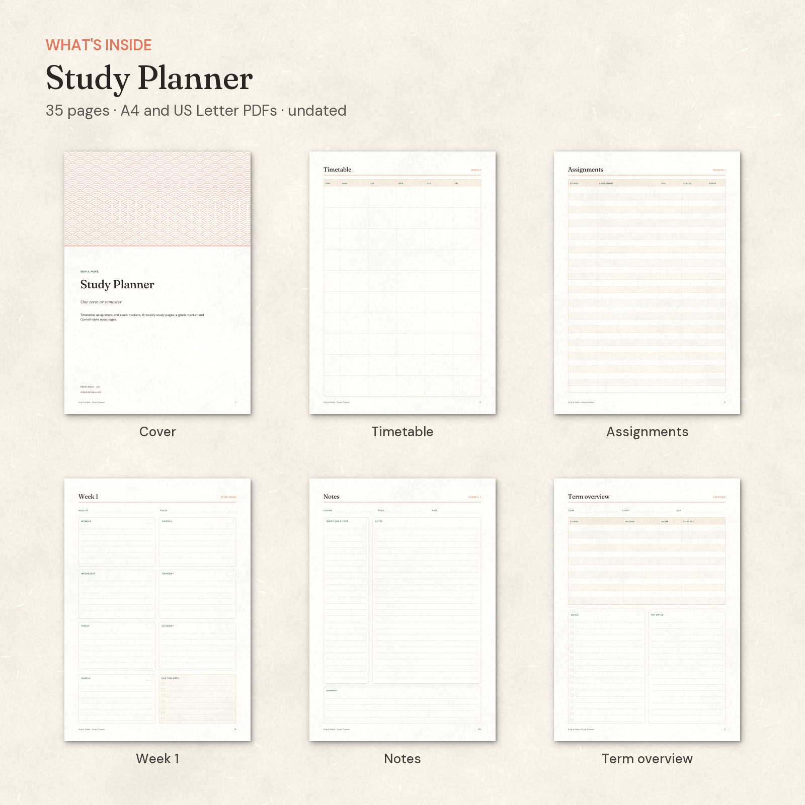 Study Planner — 2