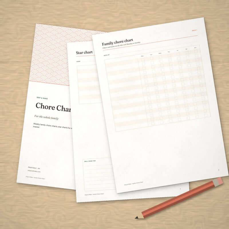 Family Chore Chart