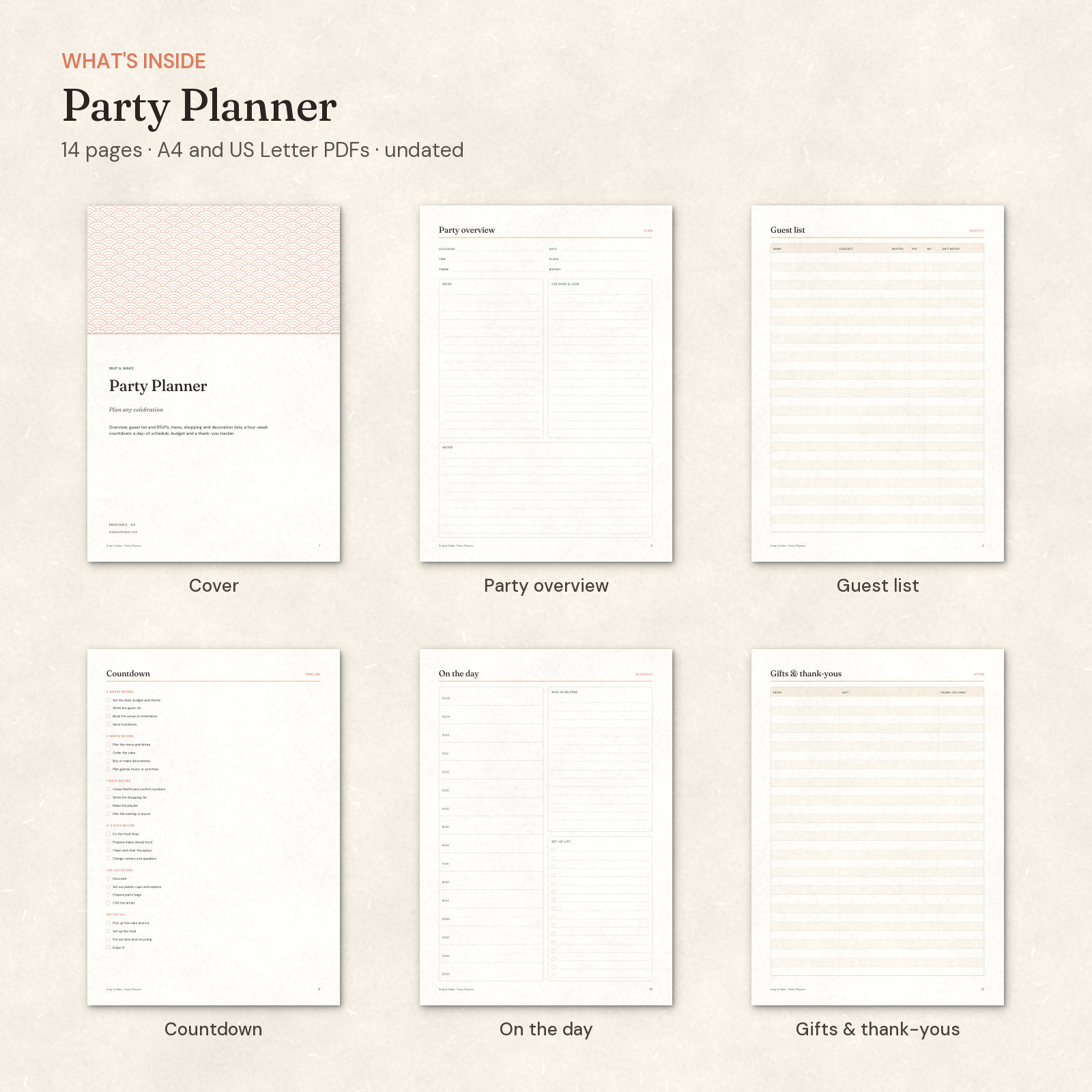 Party Planner — 2