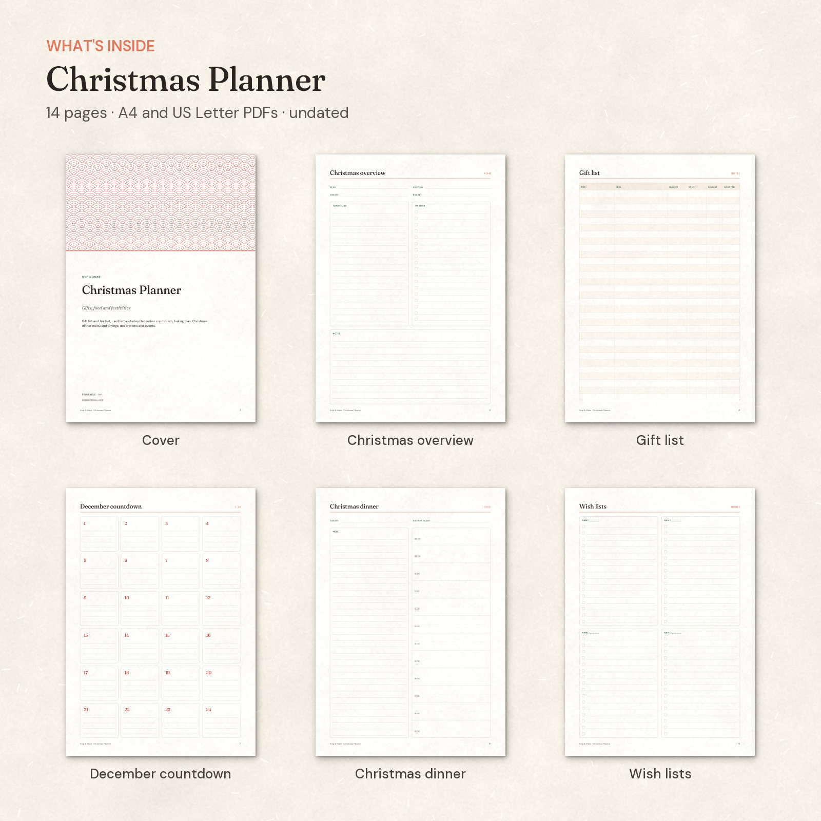 Christmas Planner — 2