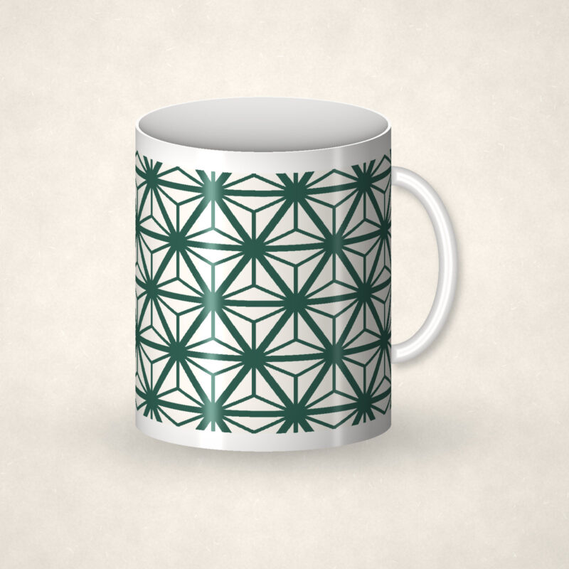Asanoha Hemp Leaf Mug