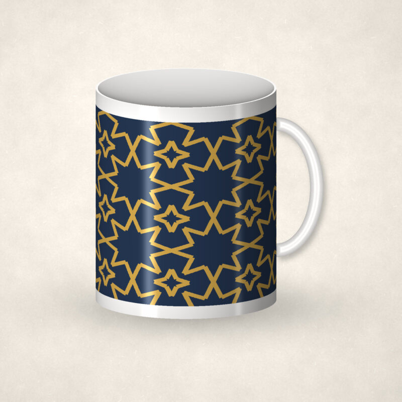 Eight-Point Star Mug