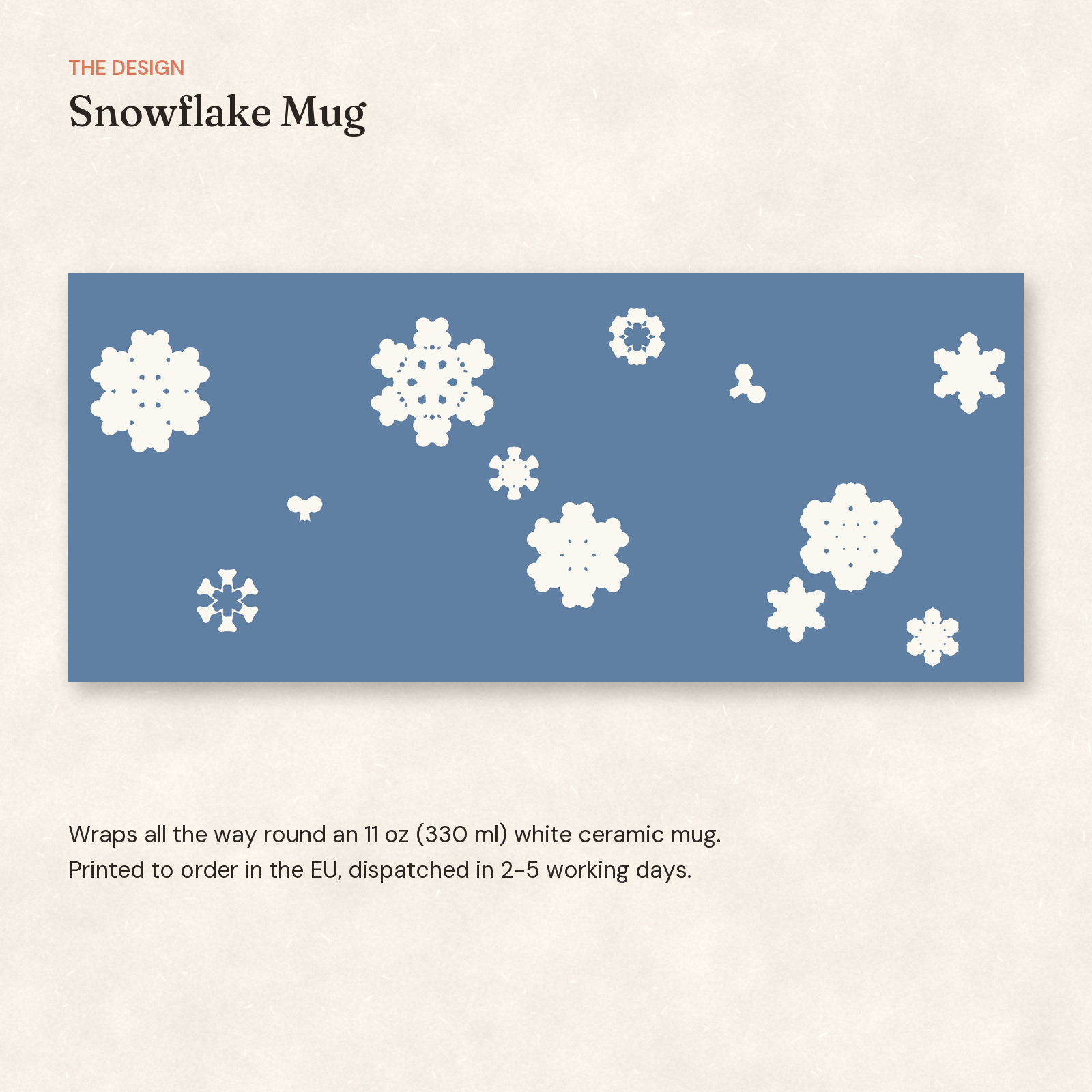 Snowflake Mug — 3