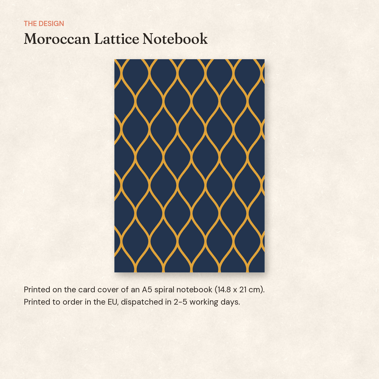 Moroccan Lattice Notebook